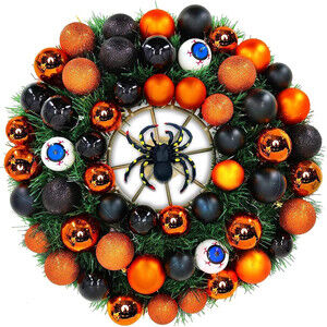 24Pcs πλαστικές πολύχρωμες διακοσμήσεις σφαιρών Χριστουγέννων για το χριστουγεννιάτικο δέντρο Χριστουγέννων