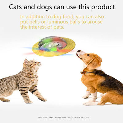 Κίτρινο μπλε πλαστικό πετώντας πιατάκι σκυλιών σφαιρών παιχνιδιών πλανητών της Pet