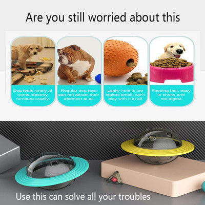 Κίτρινο μπλε πλαστικό πετώντας πιατάκι σκυλιών σφαιρών παιχνιδιών πλανητών της Pet