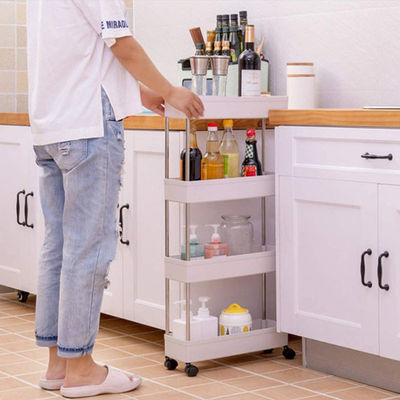 Η μεγάλη αποσπάσιμη μαζική κουζίνα παρέχει τα κυλώντας ράφια ραφιών αποθήκευσης κάρρων χρησιμότητας