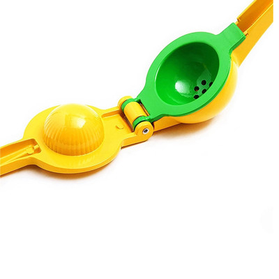 Κίτρινο Squeezer 2--1Modern λεμονιών Juicer χεριών μετάλλων