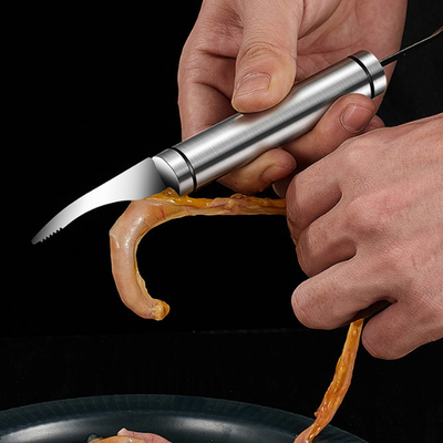 Υλικά εργαλείο Deveiner γαρίδων ανοξείδωτου και Peeler στρείδι που ξεφλουδίζει το μαχαίρι