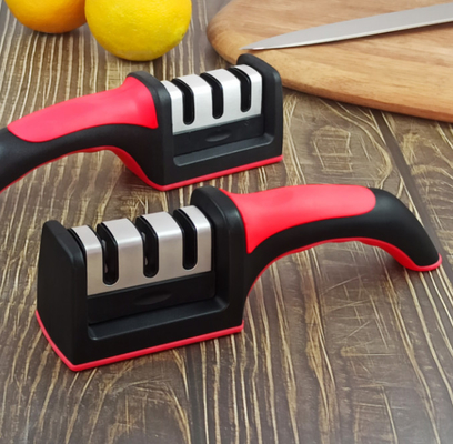 3-στάδιο καλύτερο Sharpener μαχαιριών για λεπίδα διαμαντιών κυνηγιού τη βαρέων καθηκόντων λειτουργεί πραγματικά για κεραμικό
