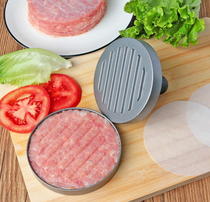 Αντικολλητικό Burger φορμών κατασκευαστών της Patty Τύπου χάμπουργκερ που κατασκευάζει τα εργαλεία το καυτό κρέας χάμπουργκερ αργιλίου να πιέσουν