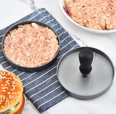 Αντικολλητικό Burger φορμών κατασκευαστών της Patty Τύπου χάμπουργκερ που κατασκευάζει τα εργαλεία το καυτό κρέας χάμπουργκερ αργιλίου να πιέσουν