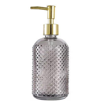 Sanitizer ηλεκτρικών οικιακών εξοπλισμών 400ml μπουκάλι λουτρών σαμπουάν γυαλιού με την αντλία διανομέων