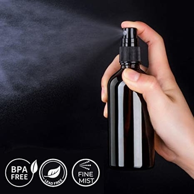 ηλέκτρινα μπουκάλια ψεκασμού γυαλιού 30ml 50ml 100ml για το μπουκάλι ψεκασμού υδρονέφωσης ουσιαστικών πετρελαίων