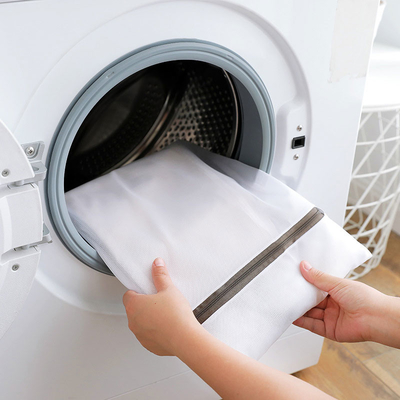 Άσπρο Microfiber ηλεκτρικών οικιακών εξοπλισμών πλαστικό πλέγμα τσαντών πλυσίματος πλυντηρίων φίλτρων προϊόντων νάυλον