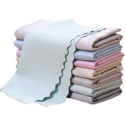 Καθαρίζοντας ύφασμα Microfiber Easycleanco κλίμακας ψαριών υφασμάτων Nanoscale