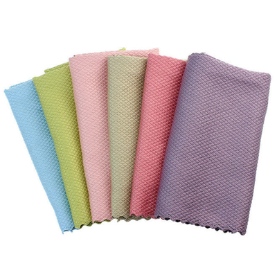 Καθαρίζοντας ύφασμα Microfiber Easycleanco κλίμακας ψαριών υφασμάτων Nanoscale