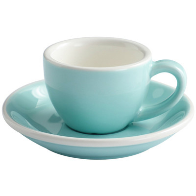 Πολύχρωμα φλυτζάνια Espresso πορσελάνης 75ml με τις μαζικές προμήθειες κουζινών πιατακιών