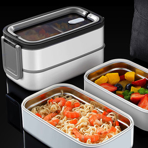 Πολύχρωμο κουτί Bento για ενήλικες μεγάλης χωρητικότητας για μεσημεριανό γεύμα